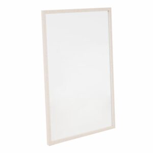 Espejo De Pared Borde Doble Beige FREE HOME 50X70 Cm