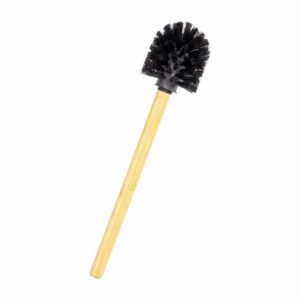 Cepillo Para Inodoro De Bambú Color Negro FREE HOME 1 Pieza
