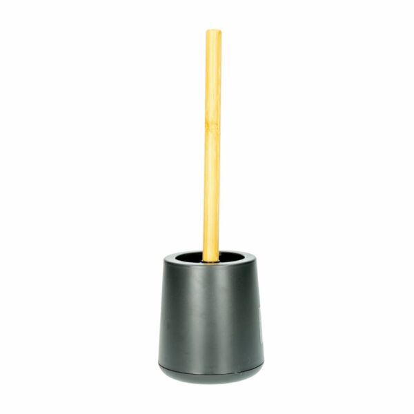 Cepillo Para Inodoro De Bambú Color Negro FREE HOME 1 Pieza - Imagen 2