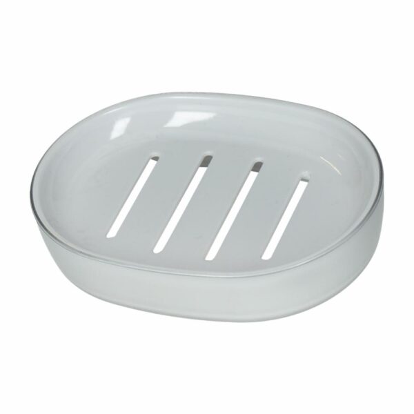 Jabonera Gris FREE HOME Plastico