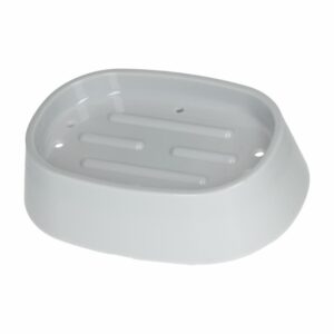 Jabonera Gris FREE HOME Plastico