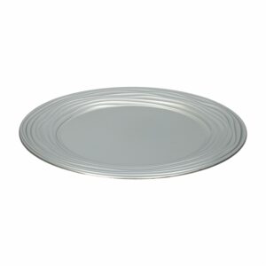 Plato Base Olas Plateado Z&L 33 CM