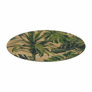 Plato Base Hojas Tropicales Z&L 33 CM