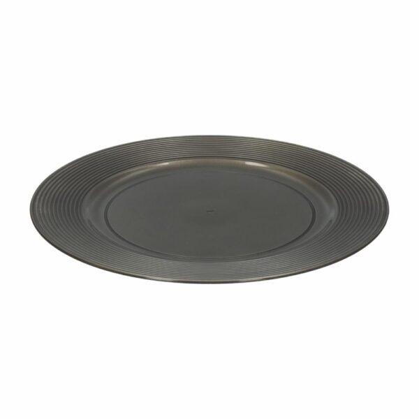 Plato Base Aros Plateado Brillante Z&L 33 CM