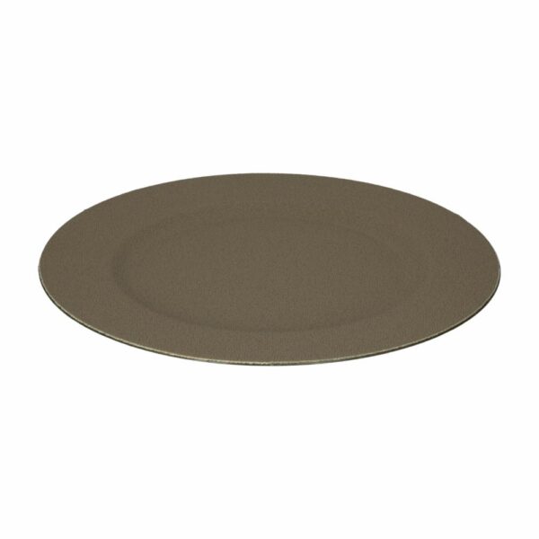 Plato Base Texturizado Beige Z&L 33 CM