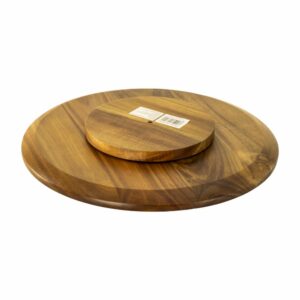 Tabla De Servir Giratoria Línea Acacia Z&L 36X3.5 CM