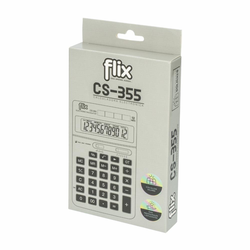 Calculadora Básica FLIX 12 Digitos - Imagen 3