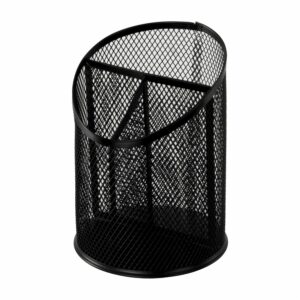 Organizador De Escritorio Cilíndrico Con Divisiones FLIX Metalico