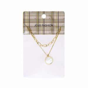 Collar Nácar Redondo JOJO FASHION Redondo