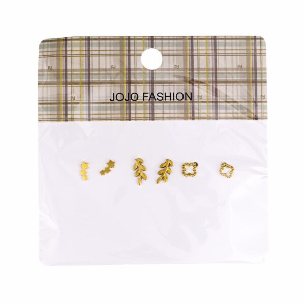 Pack De Aretes Flores Ramas y Estrellas JOJO FASHION 3 Pares