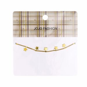 Pulsera Dije Estrellas JOJO FASHION Plateada