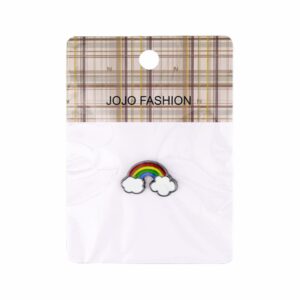 Pin Diseño Arcoíris JOJO FASHION Metalico