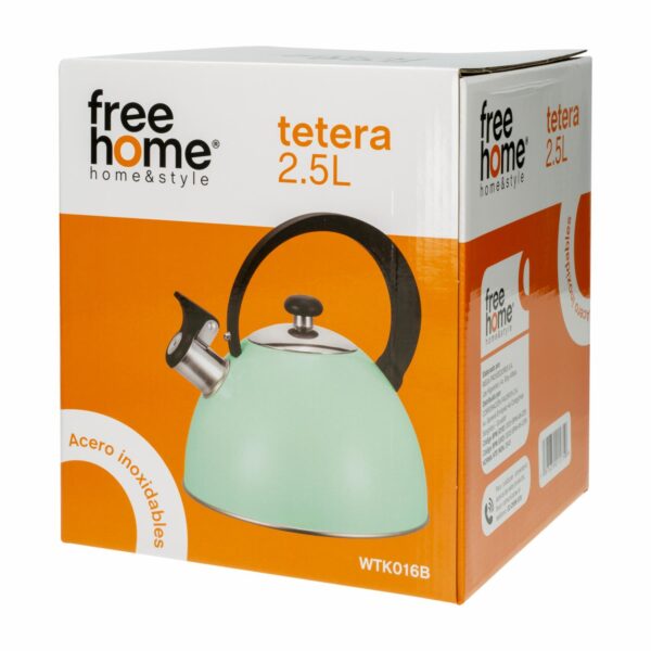 Tetera De Inducción Diseño Emily Menta FREE HOME 5  Litros - Imagen 2