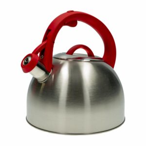 Tetera De Inducción Diseño Marie Roja FREE HOME 3 Litros