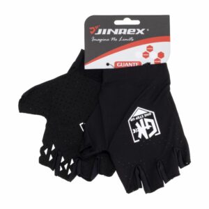 Guante Para Bicicleta Negro  Sin Dedos JINREX Talla Pequeno