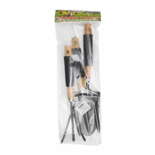 Set Herraminetas Para Jardin Rasrillo Trinche Y Pala LIYUAN 3 Piezas
