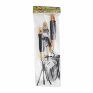 Set Herraminetas Para Jardin Rasrillo Trinche Y Pala LIYUAN 3 Piezas
