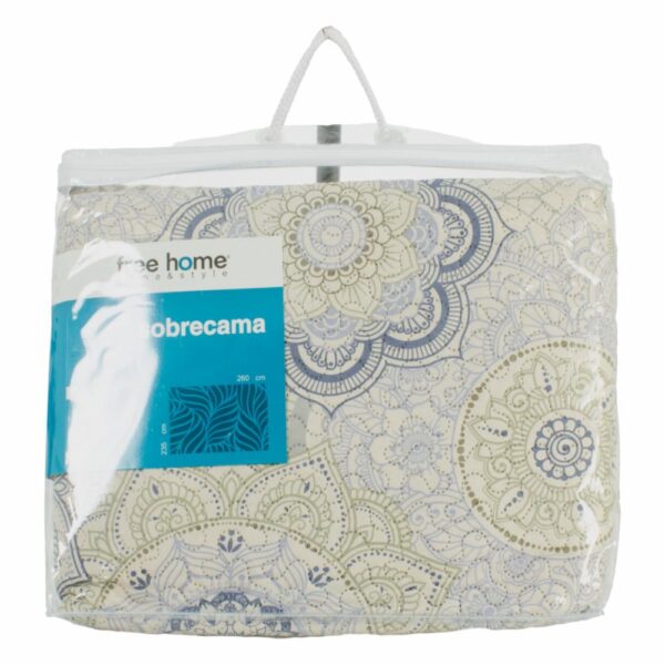 Sobrecama Irem Azul FREE HOME 3 Plazas - Imagen 2