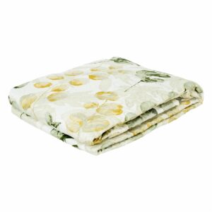 Sobrecama Martina Verde Mostaza FREE HOME