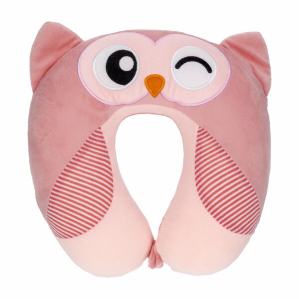 Cojín De Cuello Infantil Búho Rosa BEWALKER 1 Pieza - Imagen 2
