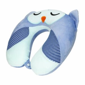 Cojín De Cuello Infantil Búho Azul BEWALKER 1 Pieza