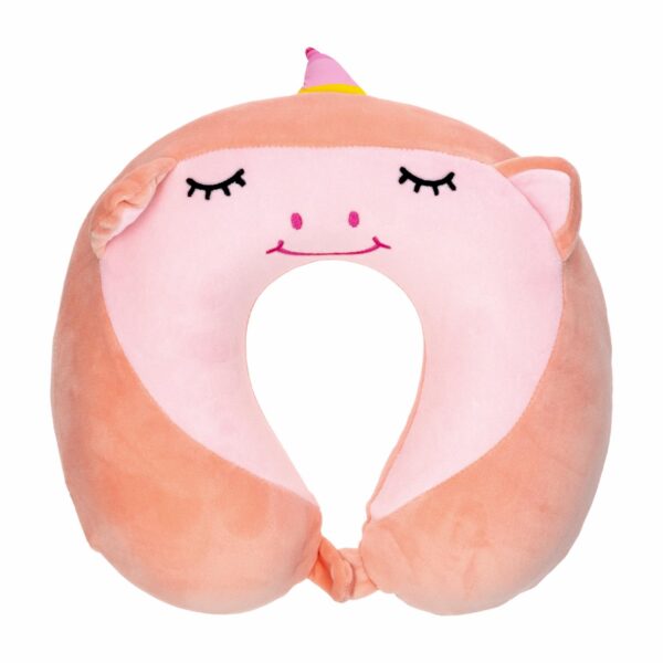 Cojín De Cuello Infantil Unicornio Rosa BEWALKER 1 Pieza - Imagen 2