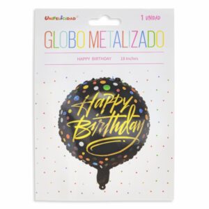 Globo Feliz Cumpleaños UNIFELICIDAD 18 Pulgadas