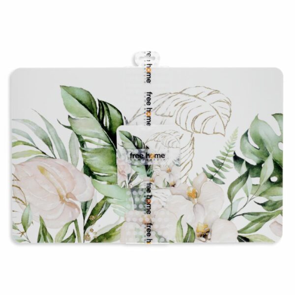 Set De Individuales Ramas Tropicales Con Portavasos FREE HOME X 4 Uds - Imagen 4
