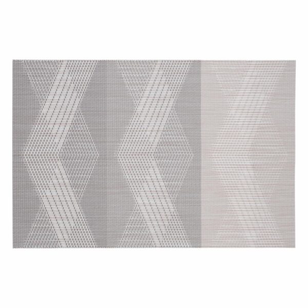 Individual Franjas Triángulos Beige FREE HOME Rectangular