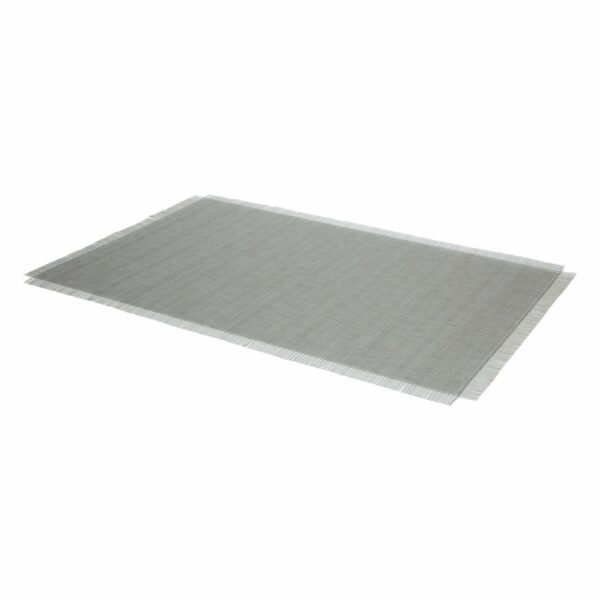 Individual Flecos Gris FREE HOME Rectangular - Imagen 2