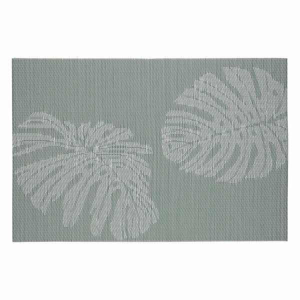 Individual Hojas Grandes Verde FREE HOME Rectangular