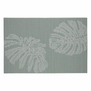 Individual Hojas Grandes Verde FREE HOME Rectangular