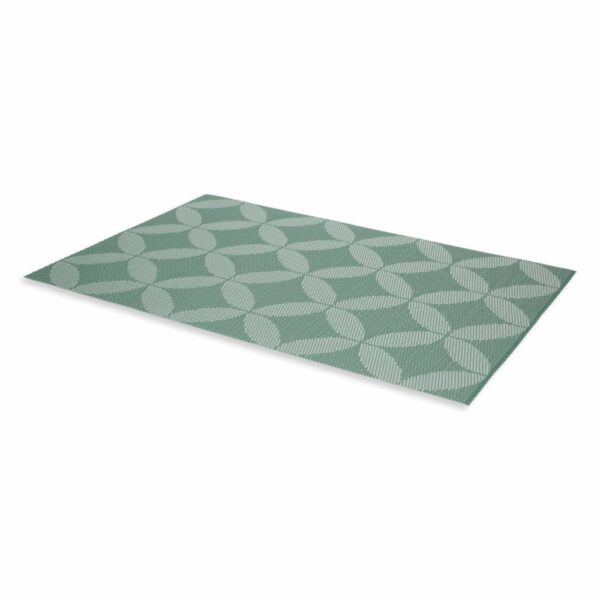 Individual Rombos Verdes FREE HOME Rectangular - Imagen 2