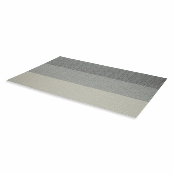Individual Franjas Grises FREE HOME Rectangular - Imagen 2