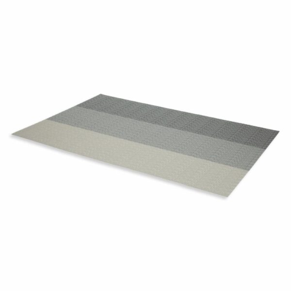 Individual Franjas Grises FREE HOME Rectangular - Imagen 2