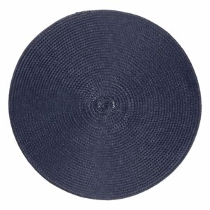 Individual Redondo Básico Azul FREE HOME 38 Cm