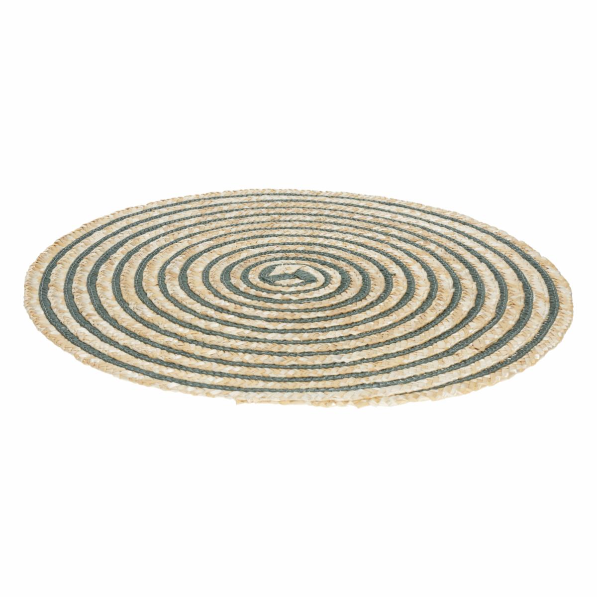 Individual Tejido Azul FREE HOME Redondo - Imagen 2