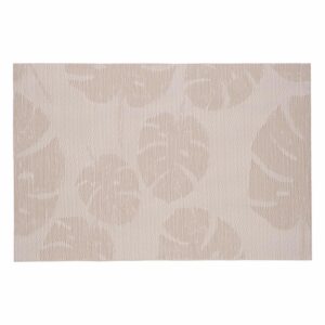 Set De Individuales Hojas Balazo Beige FREE HOME X 4 Uds