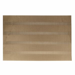 Individual Metalico Dorado FREE HOME 45X30 CM