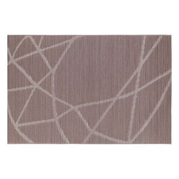 Individual Lineas Cruzadas Gris FREE HOME 45X30 CM