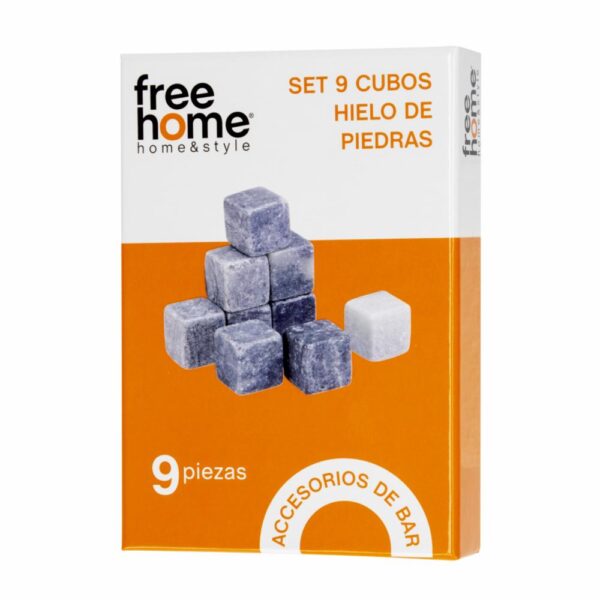 Cubos De Hielo De Piedra FREE HOME 9 Piezas