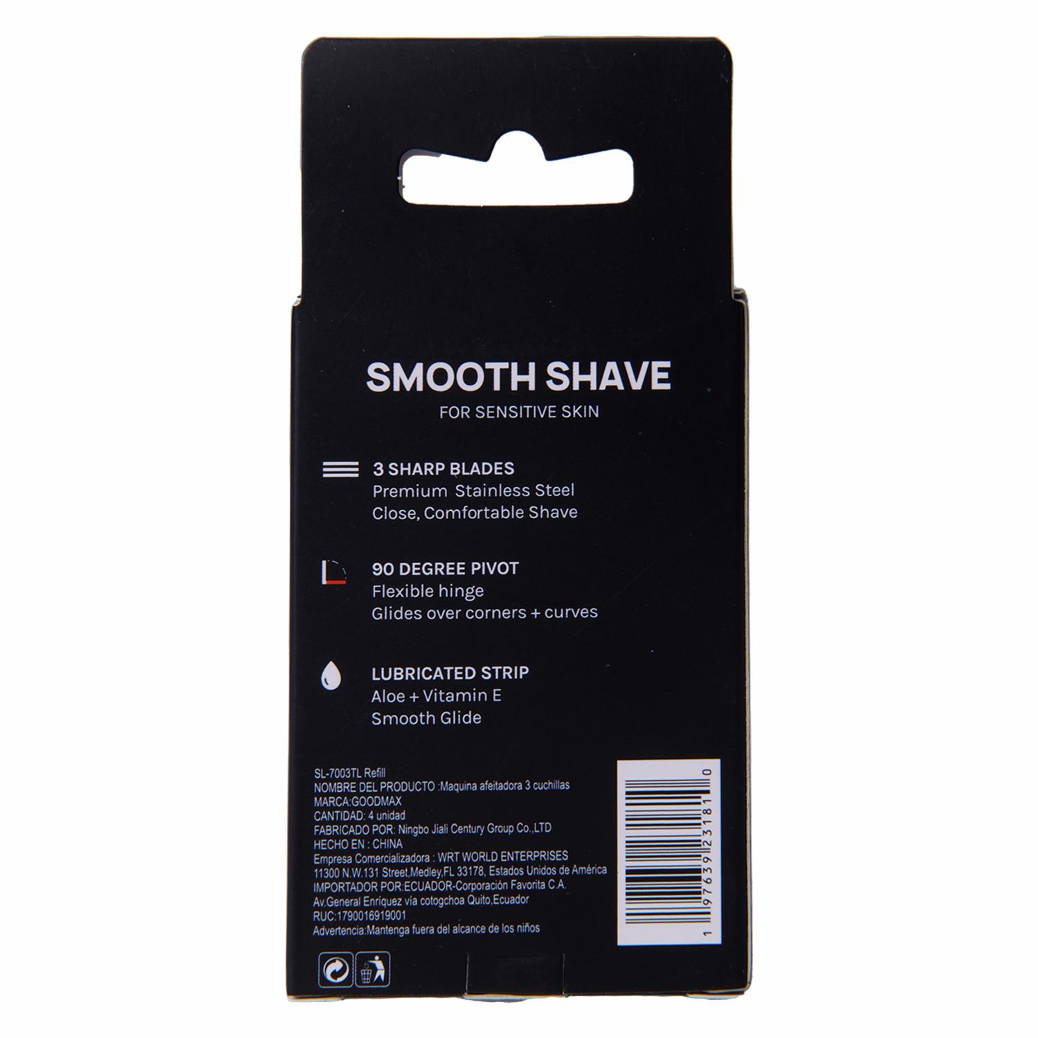 Repuestos Para Afeitadora Wind Runner 3 GOODMAX 4 Piezas - Imagen 2