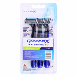 Afeitadora Desechable Windrunner 5 GOODMAX 3 Piezas