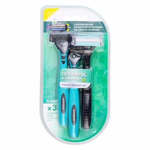 Afeitadora Desechable Windrunner 3 GOODMAX 3 Piezas