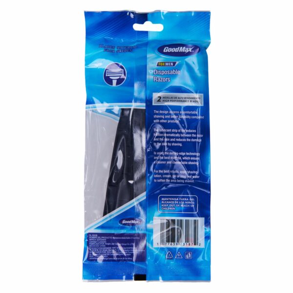 Afeitadora Desechable Mx Ultra Grip GOODMAX 5 Piezas - Imagen 2