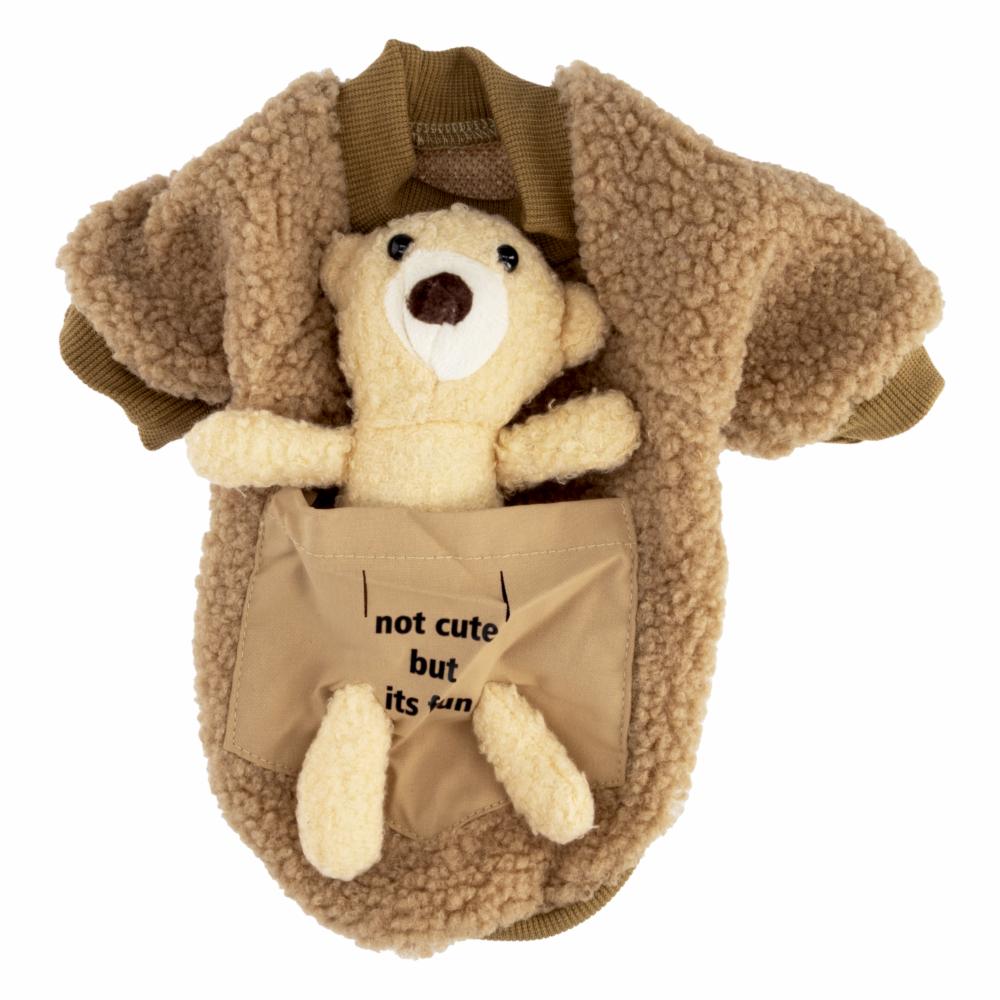Saco Para Perro Con Oso De Peluche HANHONG PET Talla Pequeño - Imagen 2
