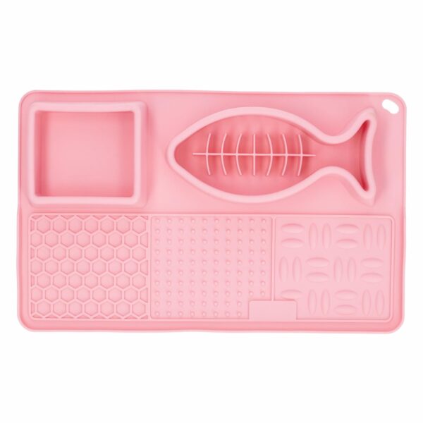 Plato Mascota De Silicon HANHONG PET 1 Pieza - Imagen 2