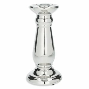 Candelabro Plateada Grande KOOME 1 Pieza