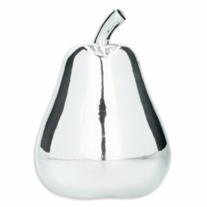 Figura Decorativa Manzana Plateada Pequeña KOOME 1 Pieza