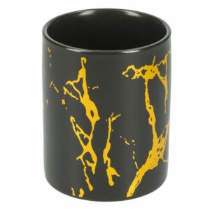 Candelabro Abstracto Negro KOOME 10X8Cm